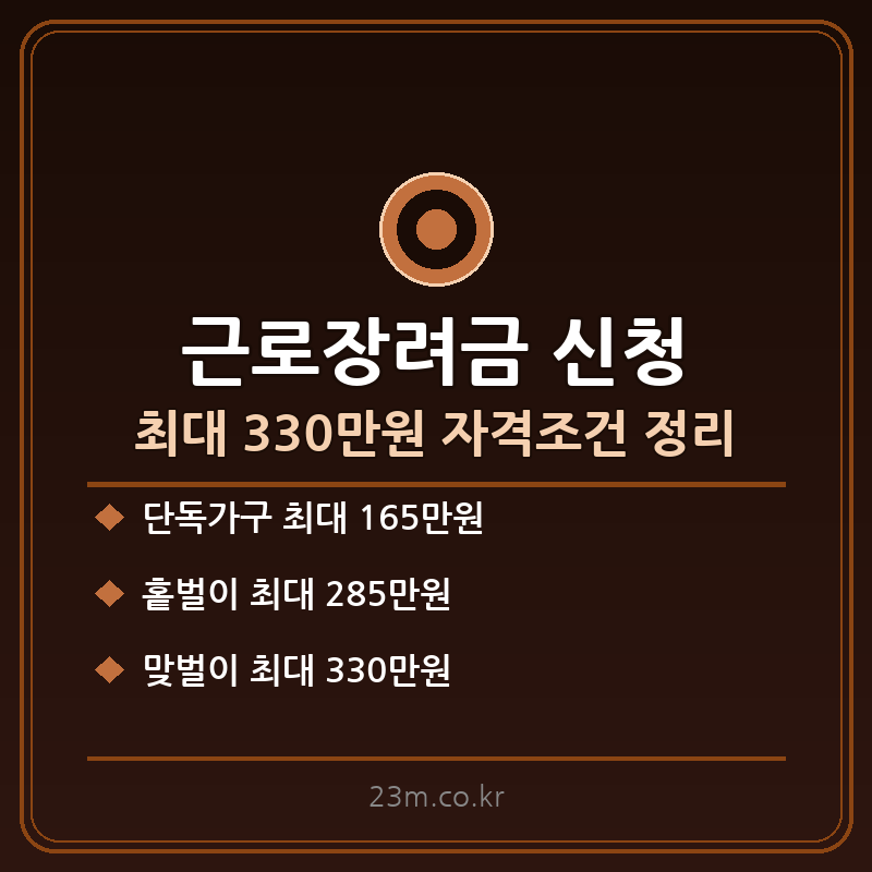 근로장려금 신청방법 썸네일