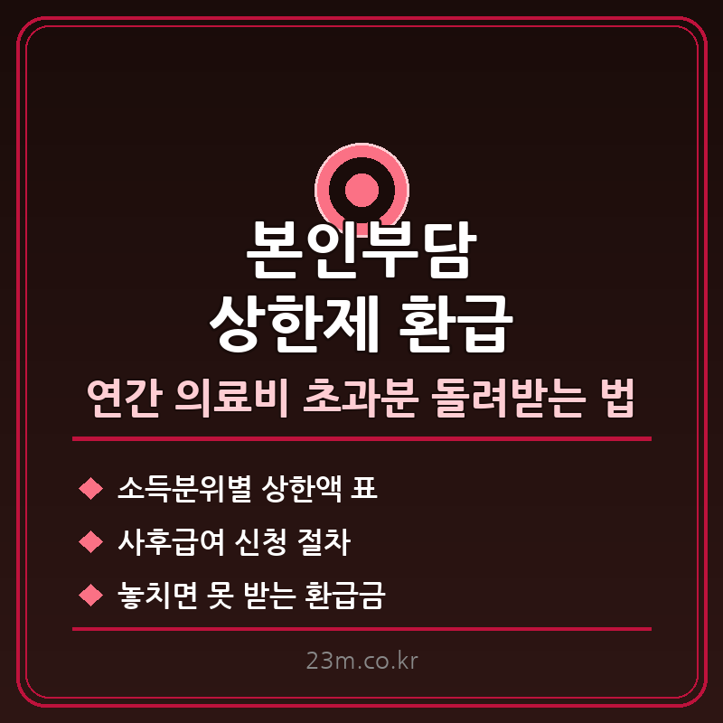 의료비 본인부담 상한제 썸네일